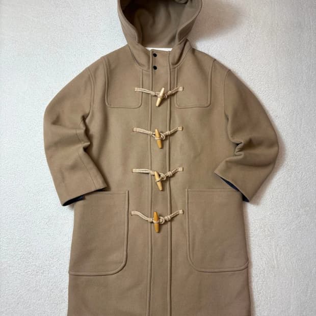 디자이너인비테이션 울 더플 후디 코트 PN6745