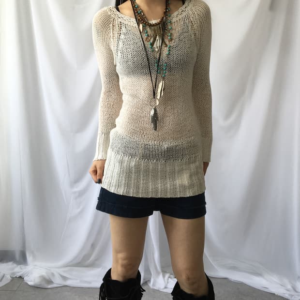 Slim fit summer knit