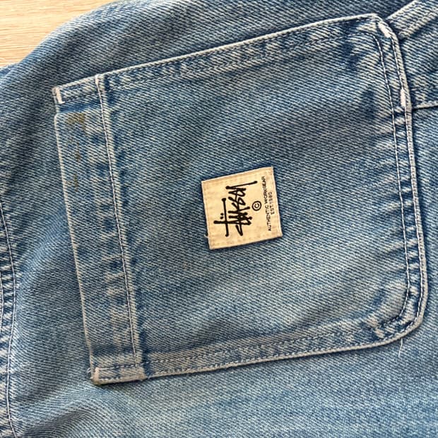 스투시 데님펜츠