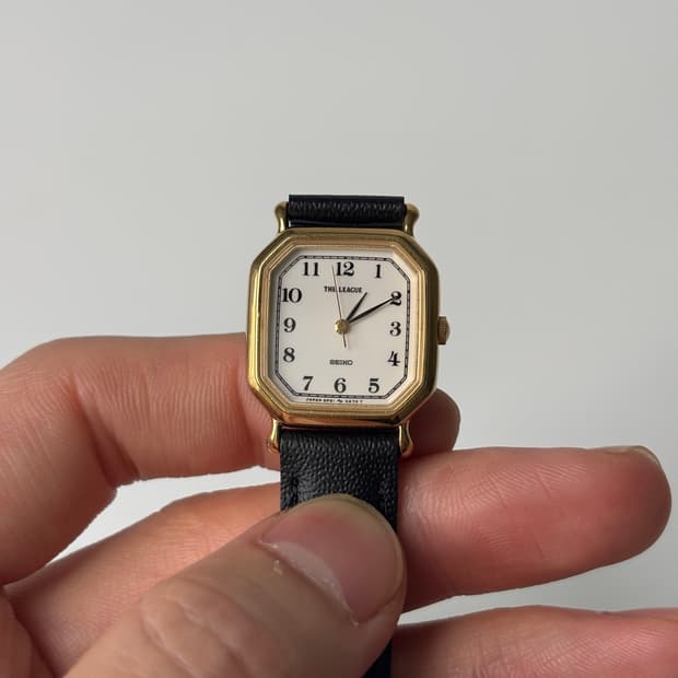 1980s The League Square Ladies Quartz