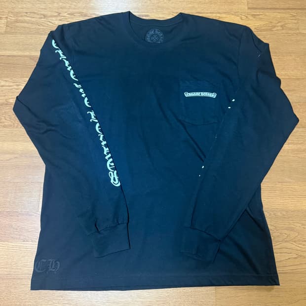 [XL]크롬하츠 스크롤 로고 롱슬리브