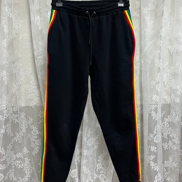 XS) 에트레세실 기모 조거 팬츠 블랙