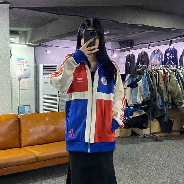 아디다스 00s 오리지널 배색 트랙탑 져지 B3092