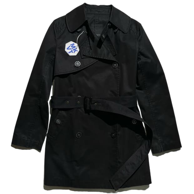 히스테릭 글래머 로브 더블 트렌치코트