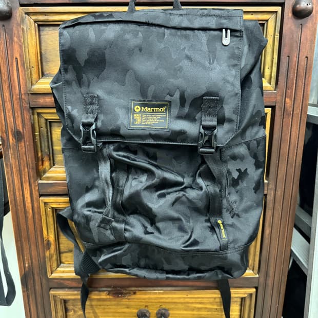 free 마모트 블랙 백팩