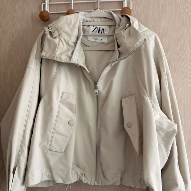 자라 후드자켓 xs