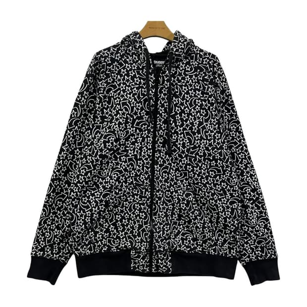 [STUSSY] 00s 스투시 스타 문 아트 후드집업