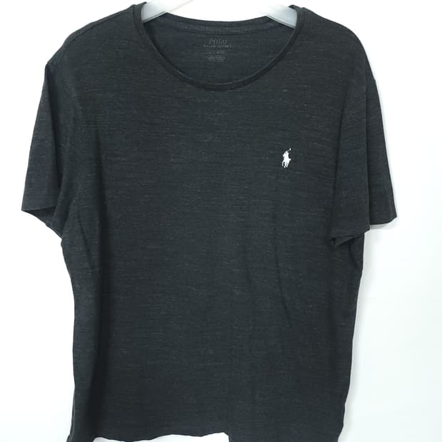폴로 랄프로렌 차콜 반팔티 105 XL