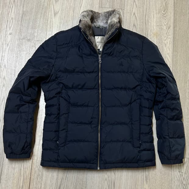 빈폴 정품 슬림핏 경량패딩 95