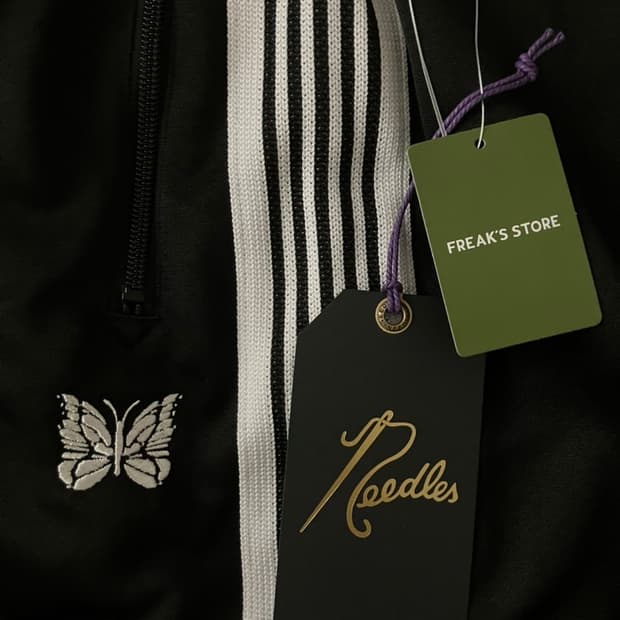 니들스 hd 트랙팬츠 xs 프릭스토어 별주 블랙 화이트 (검흰) 25ss