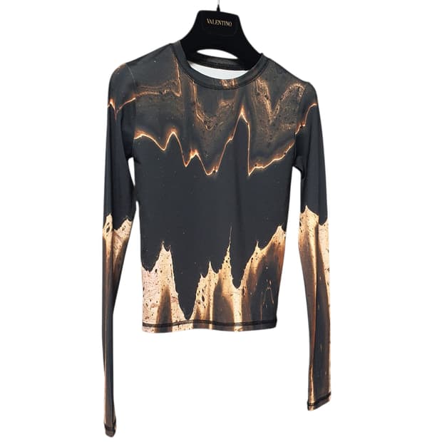 유즈 신축성 피트되는 긴팔티셔츠 사이즈 free or   xs~s