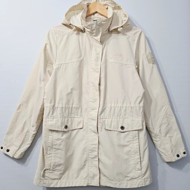 노스페이스 여성 후드 자켓 아이보리 95
