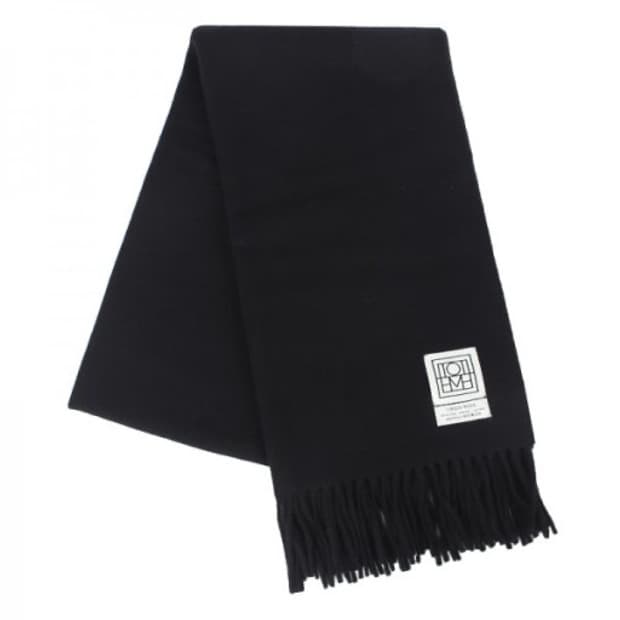 토템 머플러 블랙