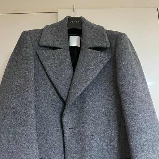 (M) 산드로옴므 울캐시미어 코트