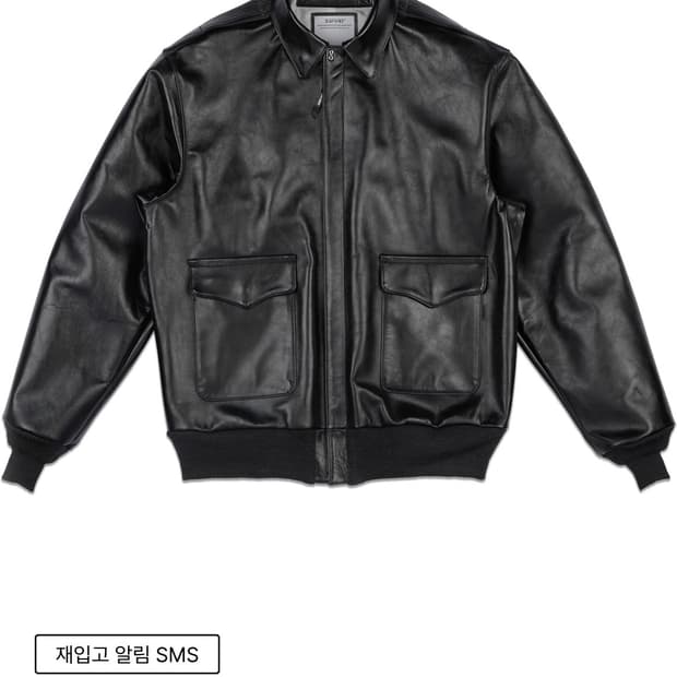 디아프바인 A-2 올블랙 카프스킨