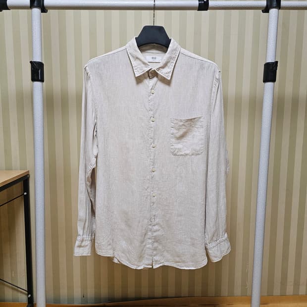 유니클로 셔츠 린넨 XL