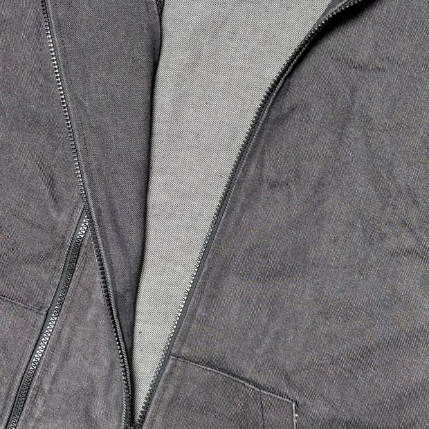 [L/무료배송] LES ZAZOUS(레 자쥬) 더블 집업 데님 자켓