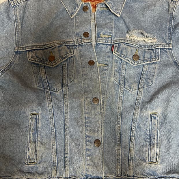 리바이스 청자켓