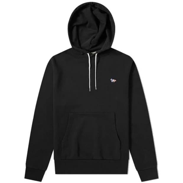 메종키츠네 트리컬러 폭스 후드티 블랙 l 사이즈 판매합니다.