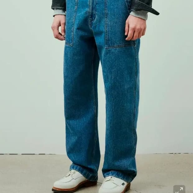 유니폼브릿지 퍼티그 데님 팬츠 인디고 M