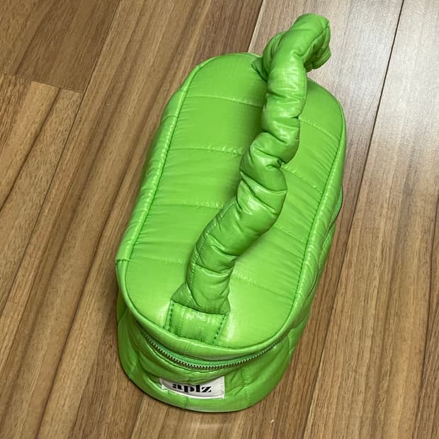 plzproject 플리즈프로젝트 미니 런치 퀄팅백(그린)