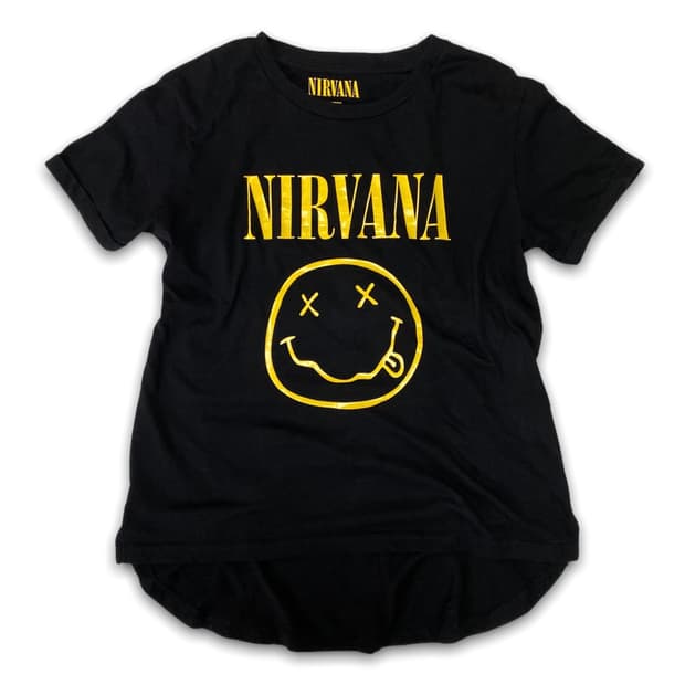 NIRVANA 너바나 2016 프린팅 반팔 티셔츠