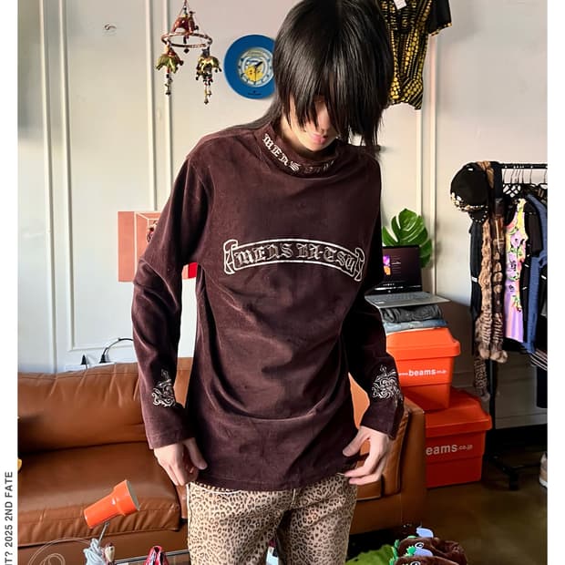 90-00s MEN'S BA-TSU Corduroy Long-Sleeve