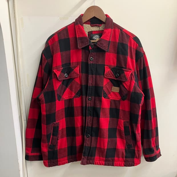 N209 디키즈 셔츠 자켓 쉐르파