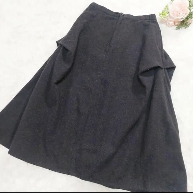 Sensounico 센소유니코 i+mu 울 롱스커트