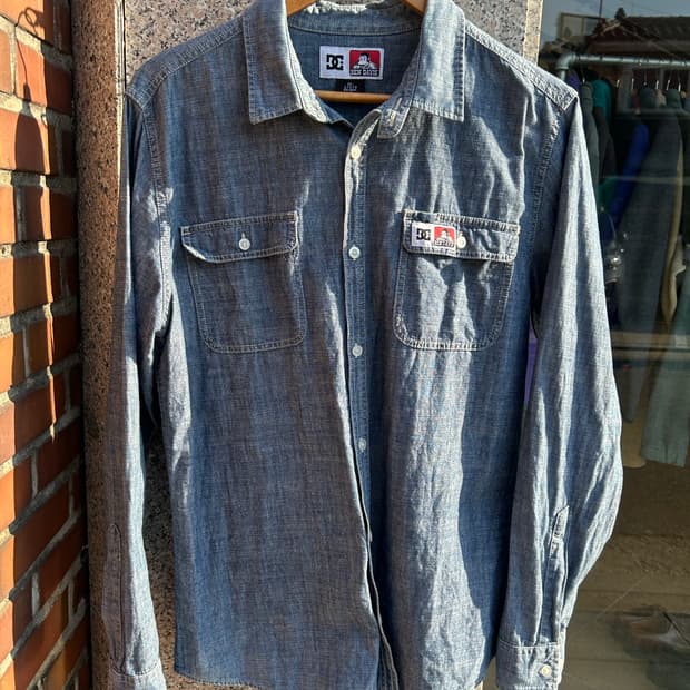 DC shoes X Ben davis 샴브레이셔츠 