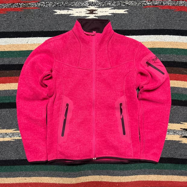 Arc’teryx Polartec fleece zip up jacket 