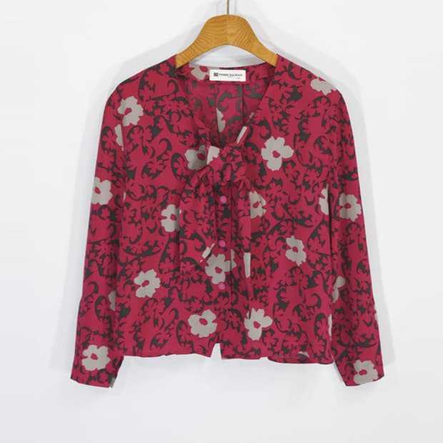 PIERRE BALMAIN paris 빈티지블라우스
