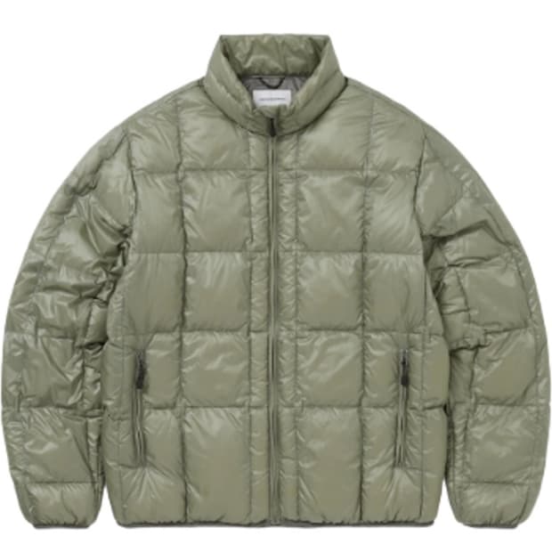 디스이즈네버댓 퍼텍스 다운 자켓 다크세이지 xs