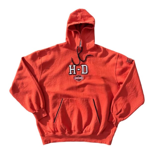 Harley  Davidson spell out sweat hoodie
