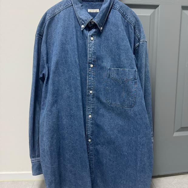 인테림 interim 데님셔츠자켓 5사이즈 판매 헤릴 아프레쎄 코모리