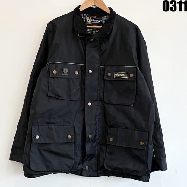 영국 헤리티지 벨스타프 골드라벨 필드자켓 XXL 0311
