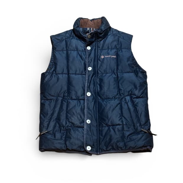 스노우 피크 패딩조끼/네이비 