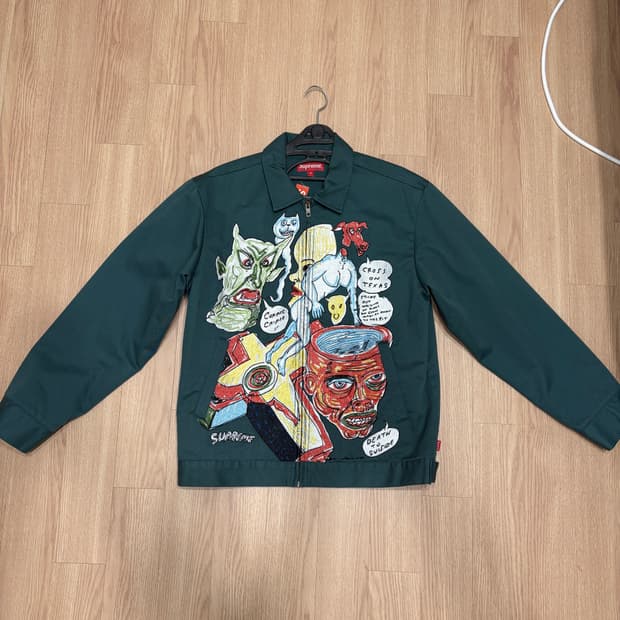 슈프림 다니엘 존스턴 워크 자켓