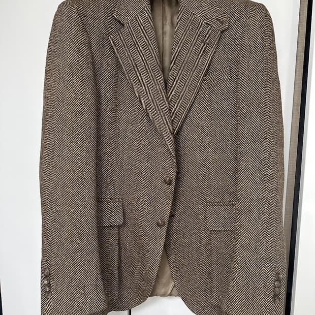 rl67 헤링본 자켓 40r