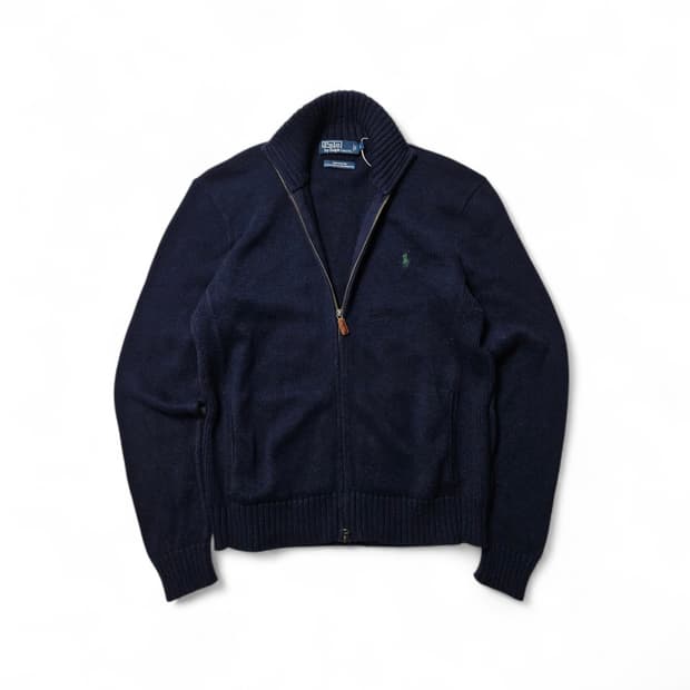 폴로 랄프로렌 니트 풀집업 투웨이 S 100