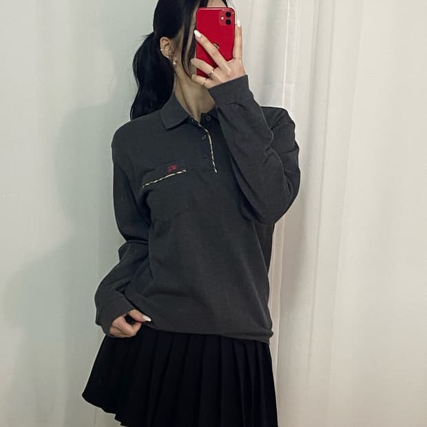 버버리 기마로고 노바체크띠 pk
