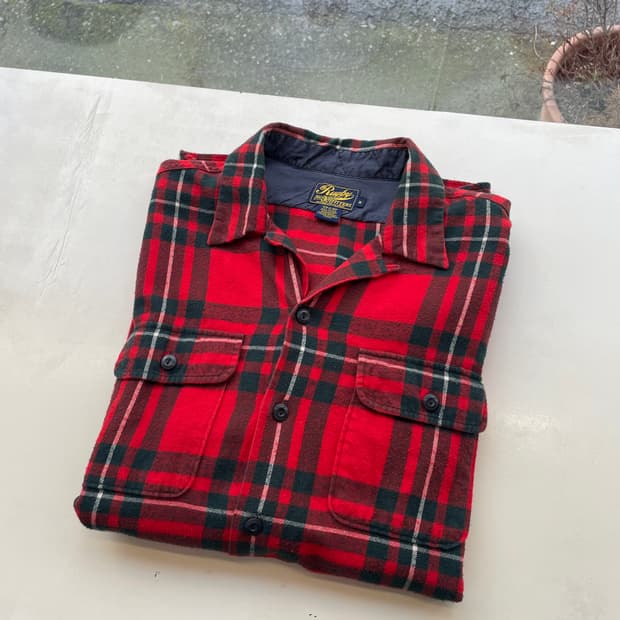 Ralph Lauren Rugby flannel camp shirt M