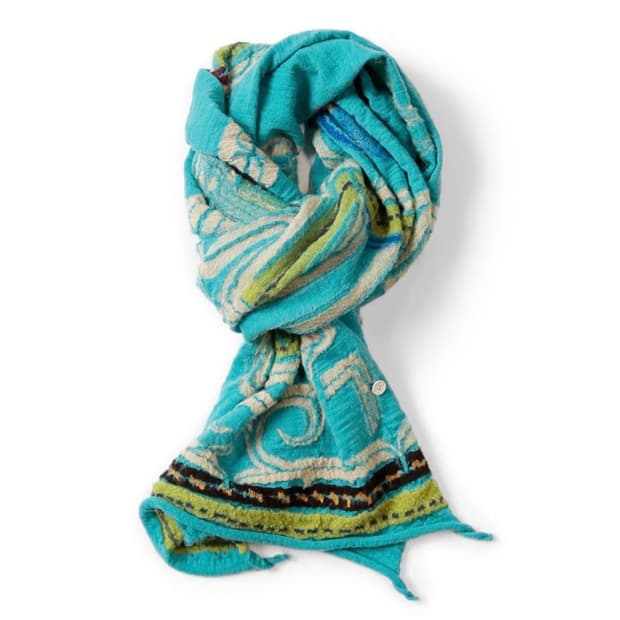 KAPITAL POP 아이누 축융 울 머플러(EK-1532)