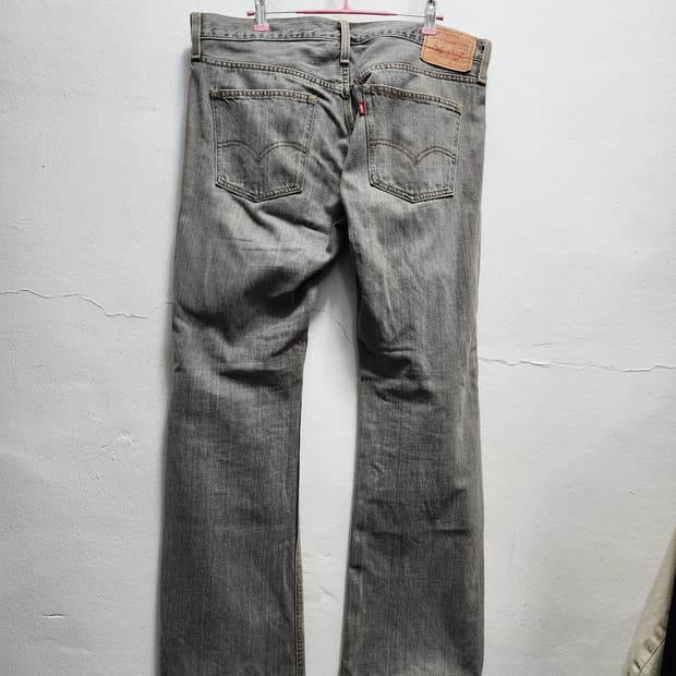 리바이스 507 슬림 부츠컷 데님 