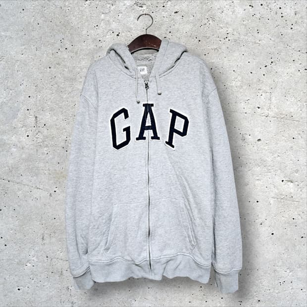 갭 그레이 후드집업 (105/XL)