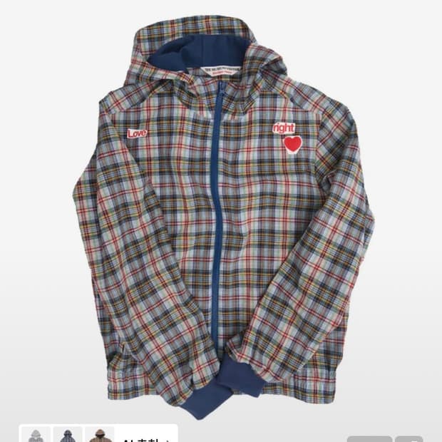 LOVE CHECK JACKET (MULTI) SS