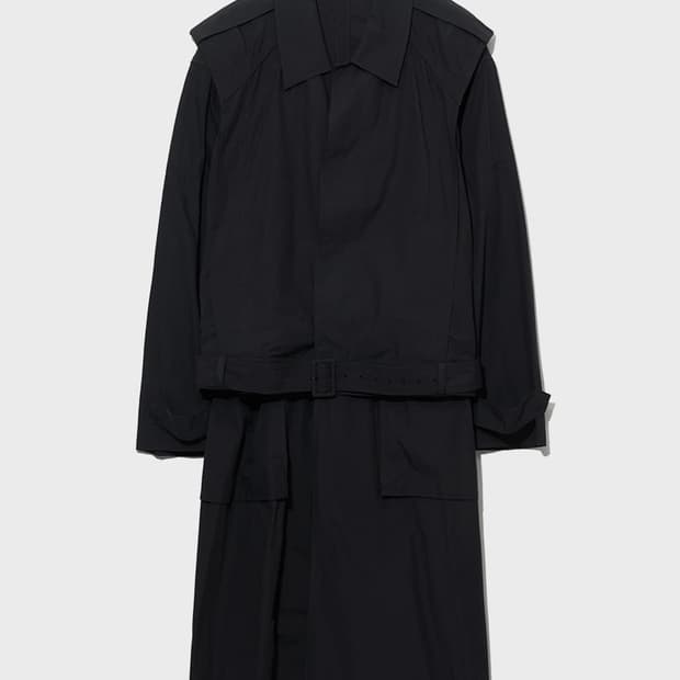 준지 트랜치코트 48