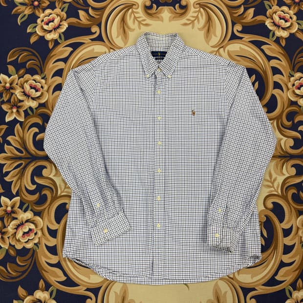 (XL)폴로 랄프로렌 클래식핏 체크셔츠(빅사이즈)