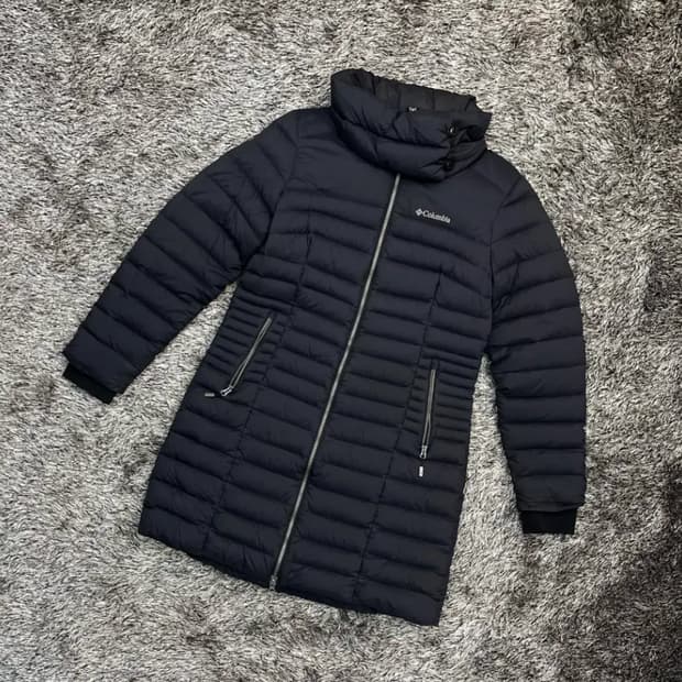 콜롬비아 여성 구스다운 경량패딩 100(L)