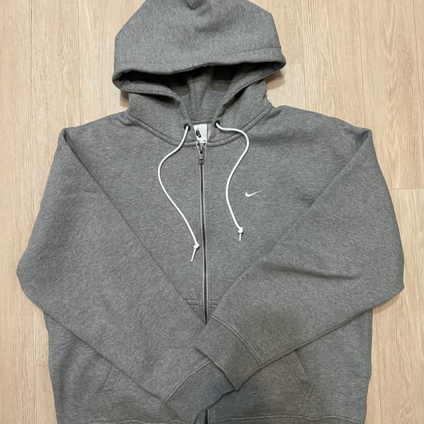 나이키 nrg 스우시 후드집업, 그레이 사이즈 XXL